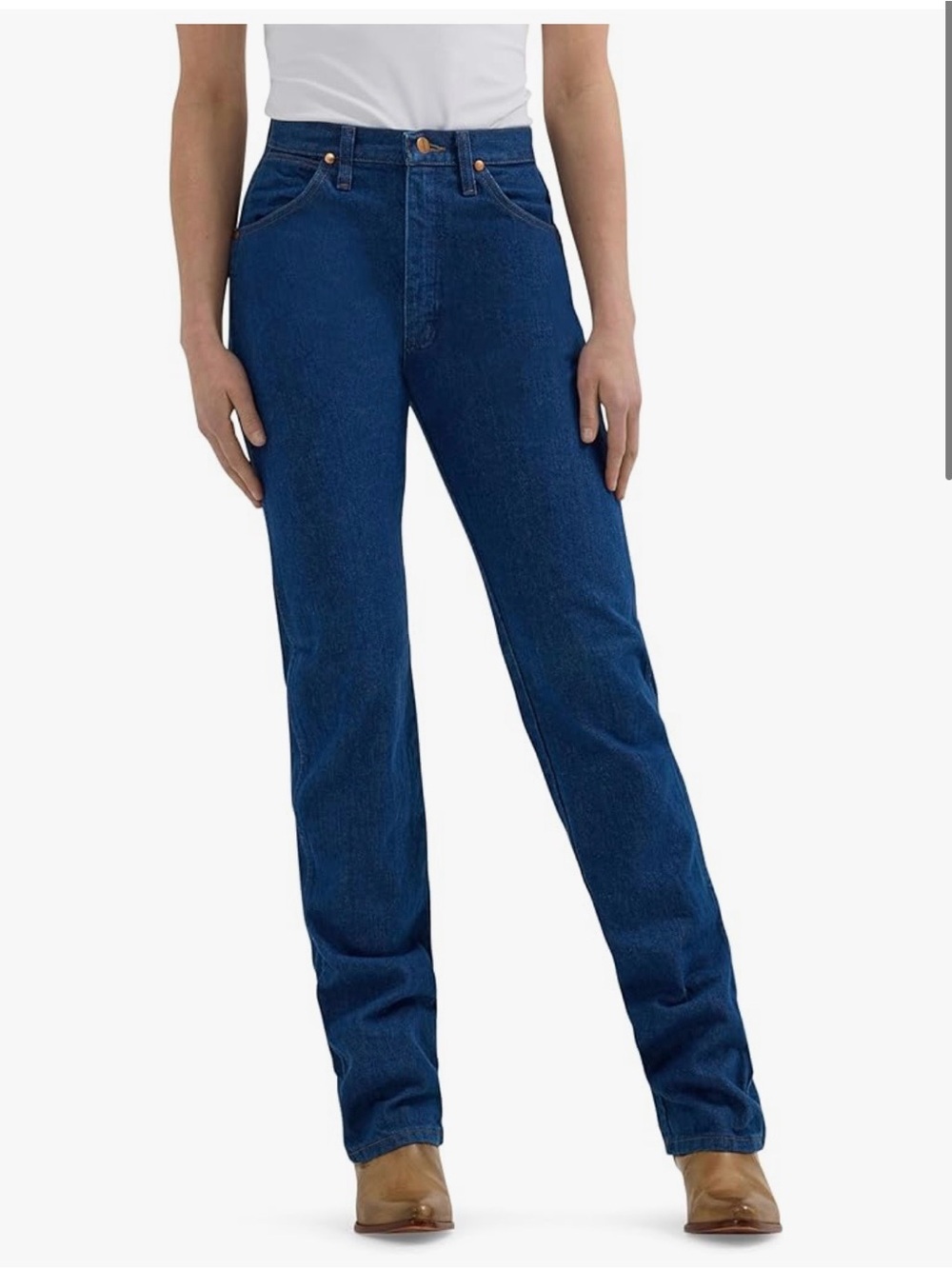 Wrangler cowboy cut Jeans in Dark prewash Blue